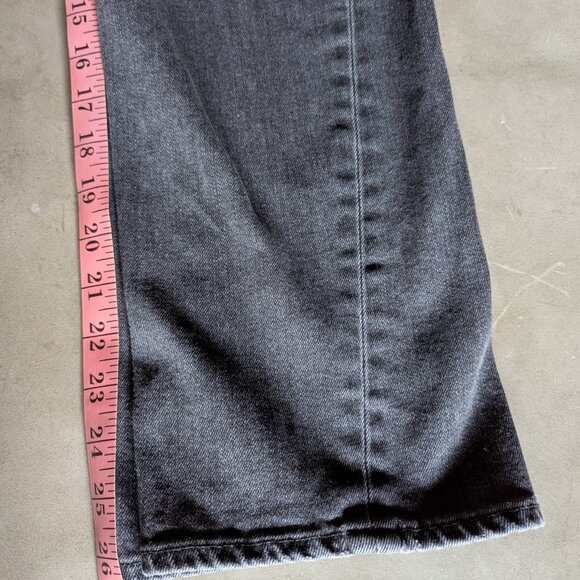 TOTEME Twisted Seam Washed Black Jeans 30 / 32 (best for US size 6 or 8) - Picture 12 of 16